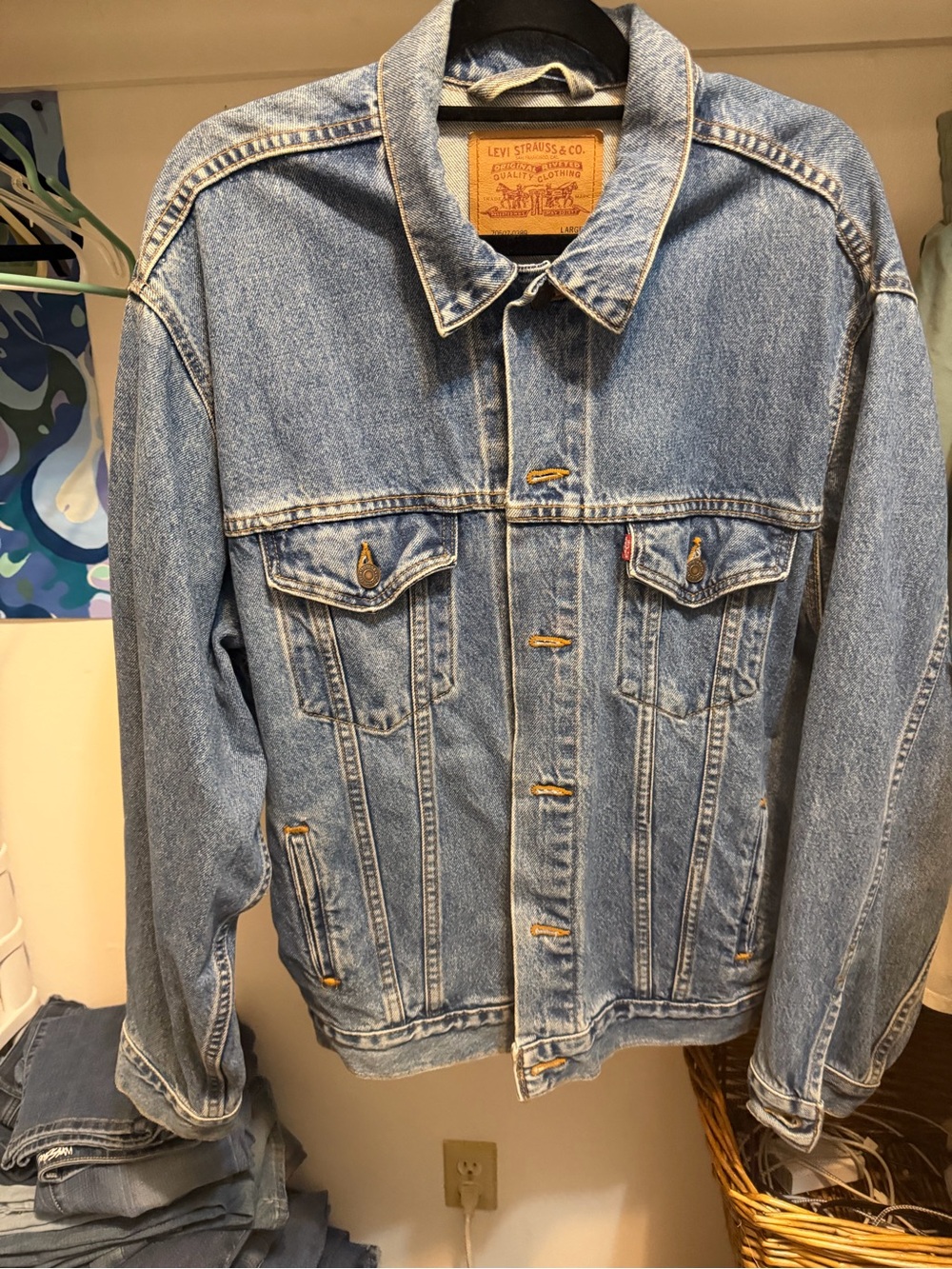 Levi's Light Blue Denim Trucker Jacket